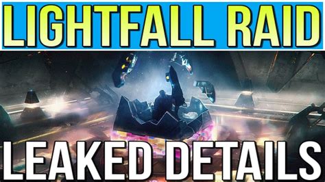 destiny 2 lightfall leaks|Lightfall